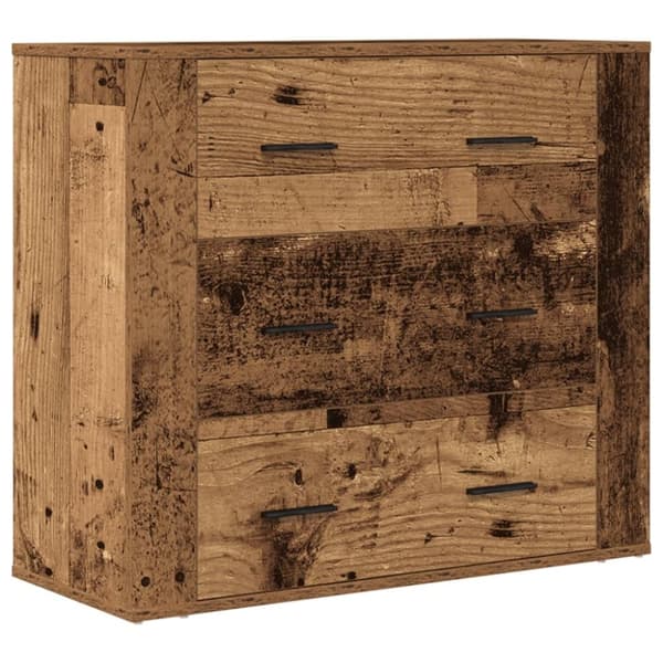 vidaXL Senkki vanha puu 80x33x70 cm tekninen puu