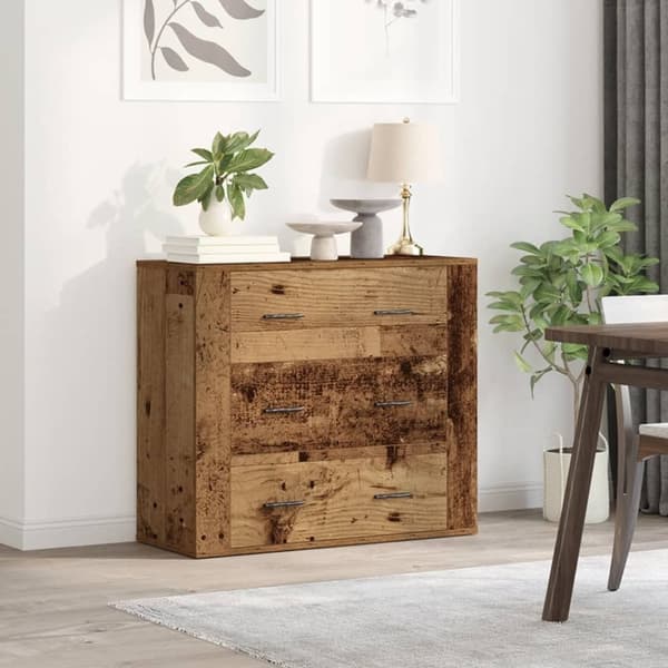 vidaXL Senkki vanha puu 80x33x70 cm tekninen puu