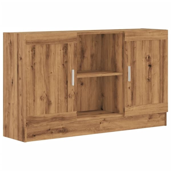 vidaXL Senkki artesaani tammi 120x30,5x70 cm tekninen puu