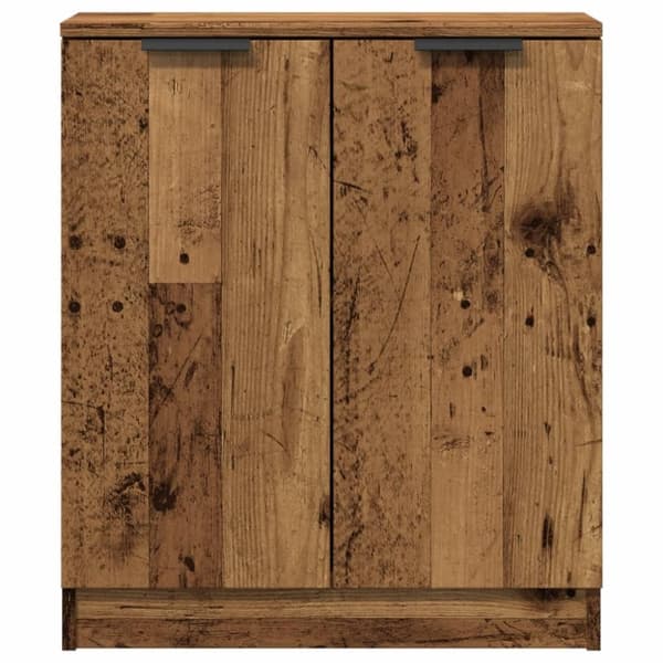 vidaXL skænk 60x30x70 cm konstrueret træ antikt trælook