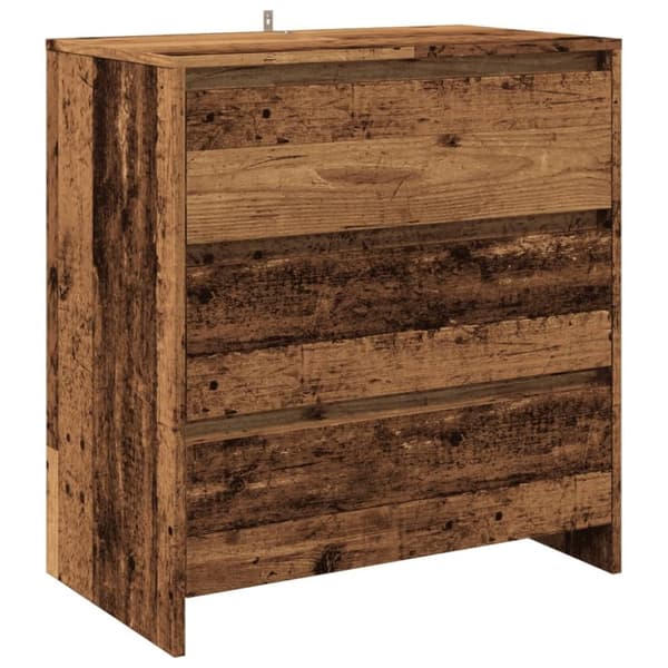 vidaXL skænk 70x41x75 cm konstrueret træ antikt trælook