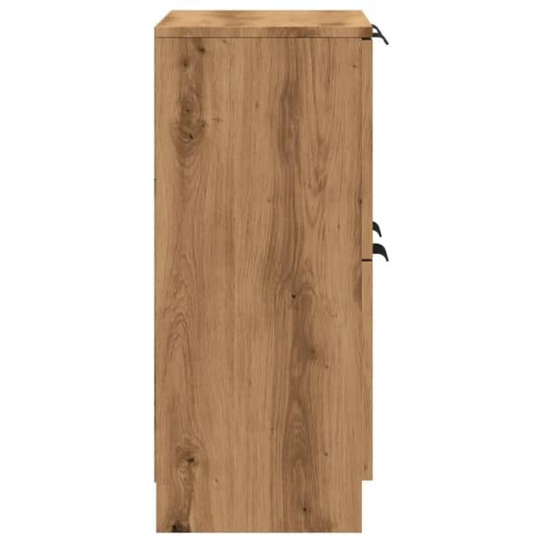 vidaXL Senkki artesaani tammi 60x30x70 cm tekninen puu
