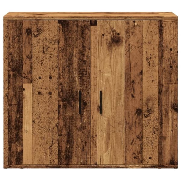 vidaXL Skjenk gammelt tre 80x33x70 cm konstruert tre