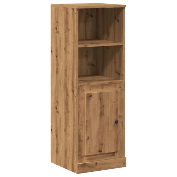 vidaXL Highboard artisan eik 36x35,5x103,5 cm konstruert tre