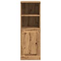 Miniatyrbilde 6 av 11: vidaXL Highboard artisan eik 36x35,5x103,5 cm konstruert tre