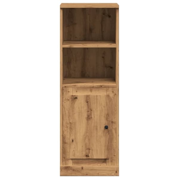 vidaXL Highboard artisan eik 36x35,5x103,5 cm konstruert tre