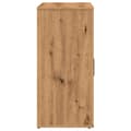 Miniatyrbillede 7 af 11: vidaXL skænk 80x33x70 cm konstrueret træ egetræslook