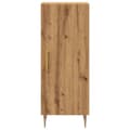 Miniatyrbilde 5 av 11: vidaXL Skjenk artisan eik 34,5x34x90 cm konstruert tre