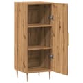Miniatyrbilde 6 av 11: vidaXL Skjenk artisan eik 34,5x34x90 cm konstruert tre