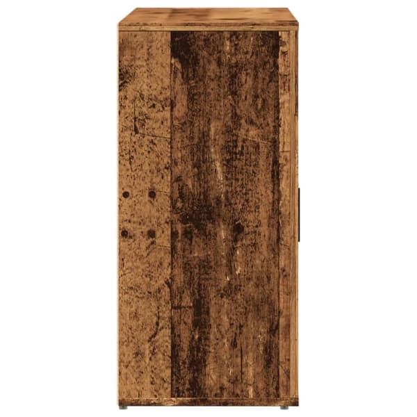 vidaXL skænk 80x33x70 cm konstrueret træ gammelt træ-look