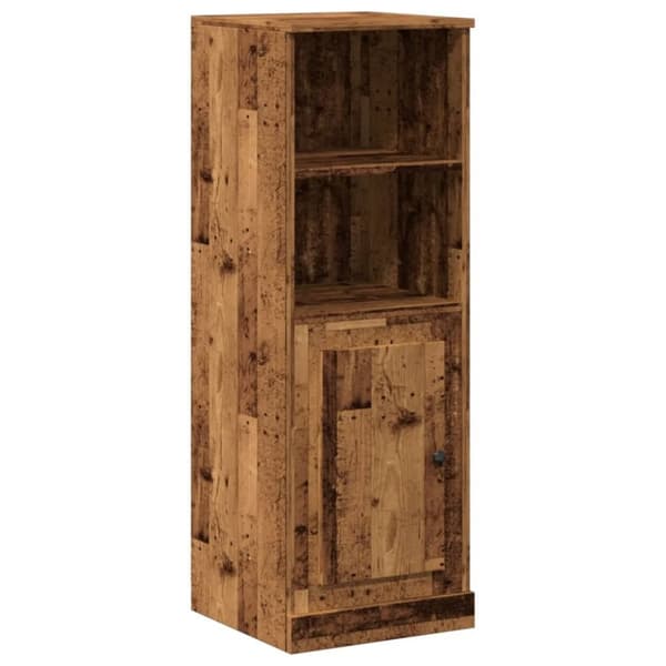 vidaXL skab 36x35,5x103,5 cm konstrueret træ gammelt træ-look