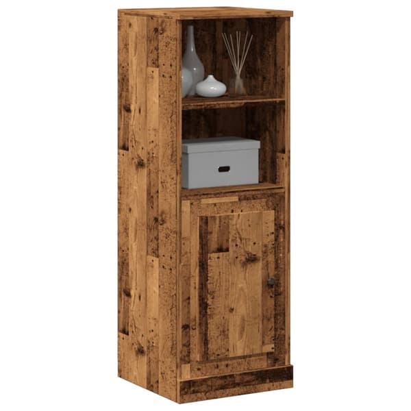vidaXL skab 36x35,5x103,5 cm konstrueret træ gammelt træ-look