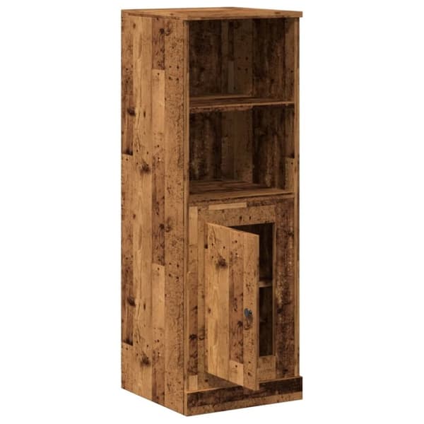 vidaXL skab 36x35,5x103,5 cm konstrueret træ gammelt træ-look