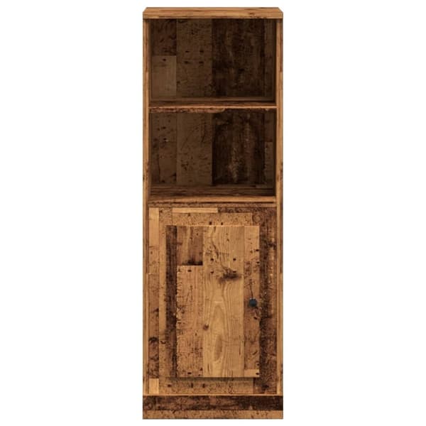 vidaXL skab 36x35,5x103,5 cm konstrueret træ gammelt træ-look