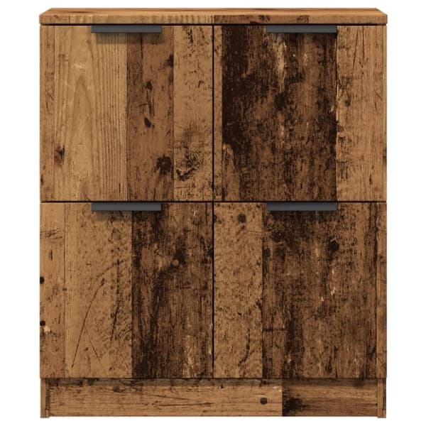 vidaXL skænk 60x30x70 cm konstrueret træ antikt trælook