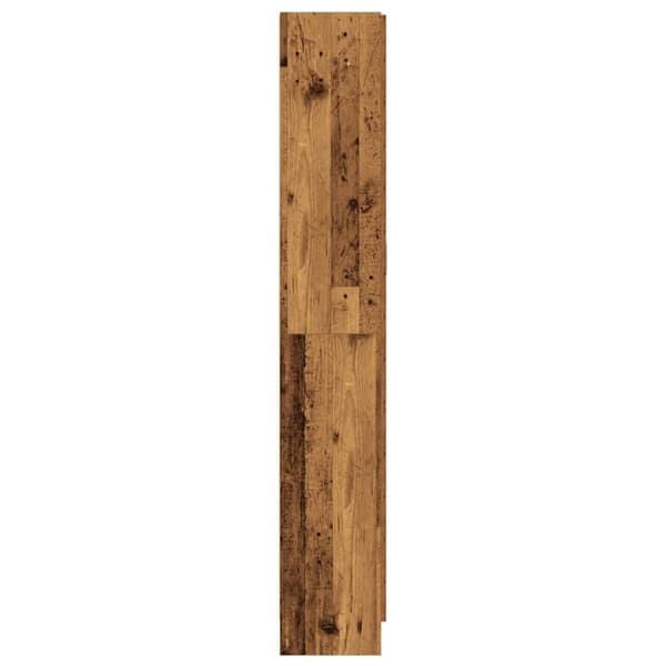 vidaXL Högskåp åldrat trä 82,5x30,5x185 cm konstruerat trä
