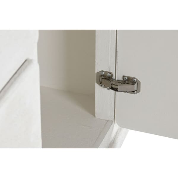 Skänk Home ESPRIT Vit Gran Trä MDF 120 x 38 x 80 cm