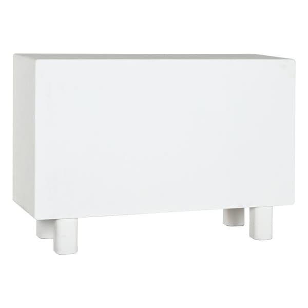 Skänk Home ESPRIT Vit Gran Trä MDF 120 x 38 x 80 cm