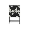 Miniatyrbillede 4 af 8: Skab Home ESPRIT Hvid Sort Metal Gran 100 x 40 x 170 cm