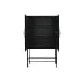 Miniatyrbillede 6 af 8: Skab Home ESPRIT Hvid Sort Metal Gran 100 x 40 x 170 cm