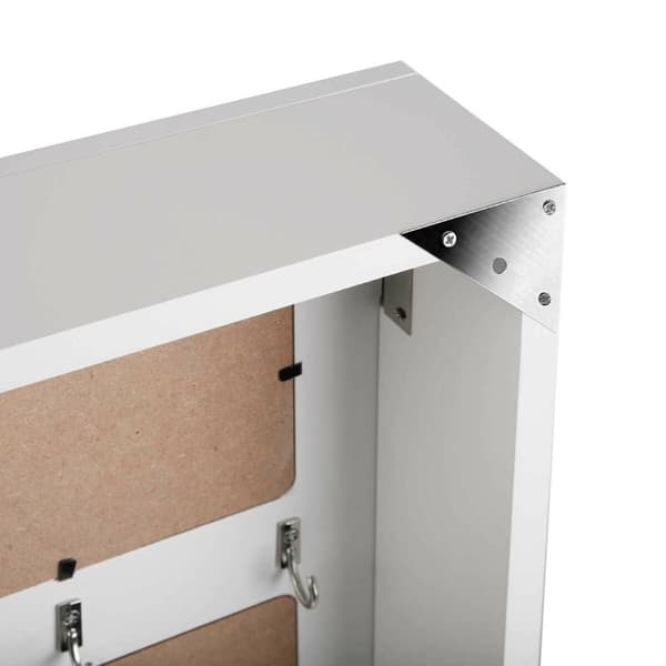 Nøgleskab Versa Sort Træ (8,5 x 33 x 46 cm)