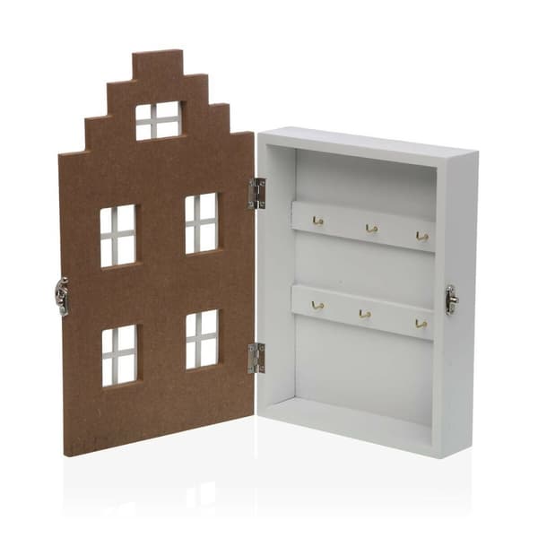 Nøgleskab Versa Hus Træ MDF 5 x 29,5 x 17,5 cm