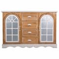 Miniatyrbillede 3 af 10: Skænk Alexandra House Living Jern Gran Træ MDF 35 x 93 x 140 cm