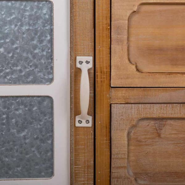 Skænk Alexandra House Living Jern Gran Træ MDF 35 x 93 x 140 cm