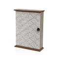 Pikkukuva 1 / 3: Avainkaappi Versa Valkoinen 6 x 26,5 x 20 cm Ruusulla