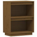 Miniatyrbild 2 av 2: Konsolbord honungsbrun 60x34x75 cm massiv furu