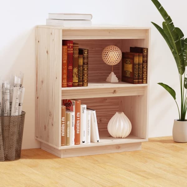 Konsolbord 60x34x75 cm massiv furu