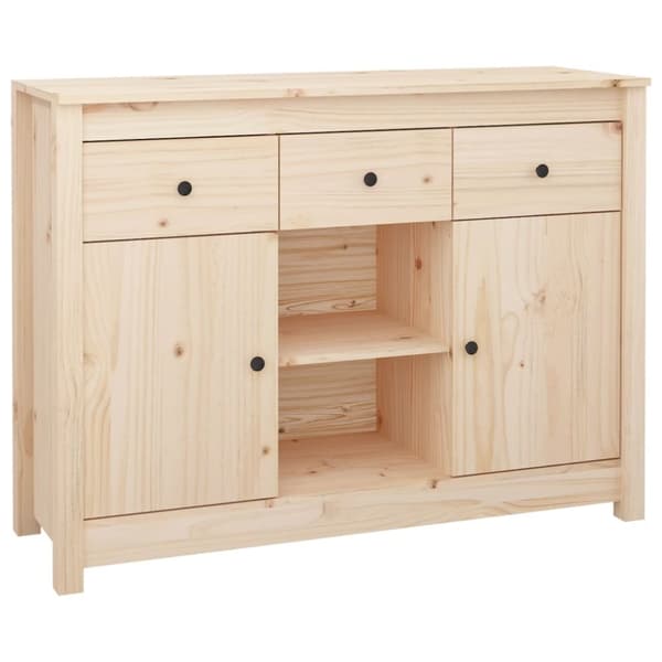 Skänk 100x35x74,5 cm massiv furu