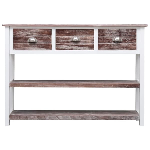 Skänk antikbrun 108x30x76 cm kejsarträ