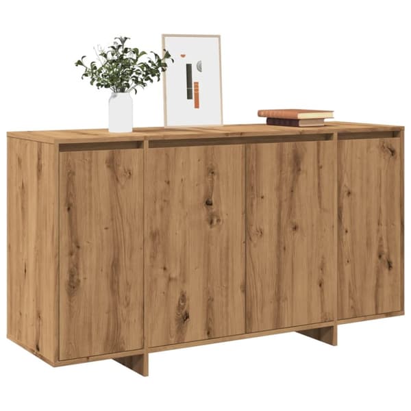Skänk artisan ek 135x41x75 cm konstruerat trä