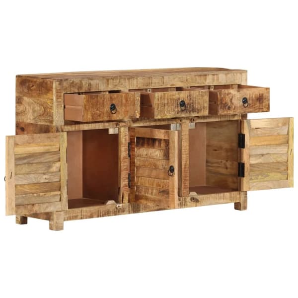 Skänk 110x30x65 cm massivt mangoträ