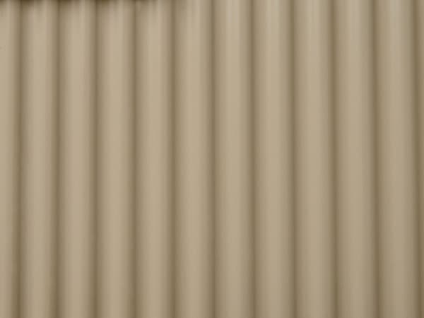 Kommode Beige MDF 6 skuffer Metalben Håndtag Riflede fronter Moderne design Soveværelse Stue
