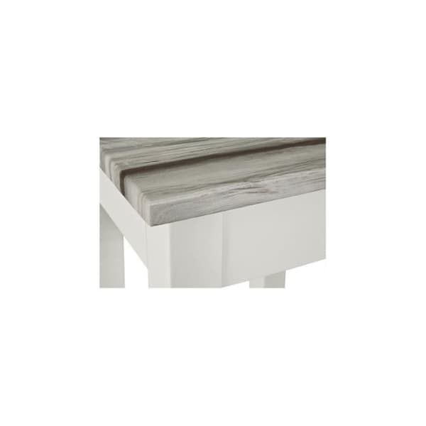 Konsolhöjd 61 LOLA White and Pine - Barn - Blank
