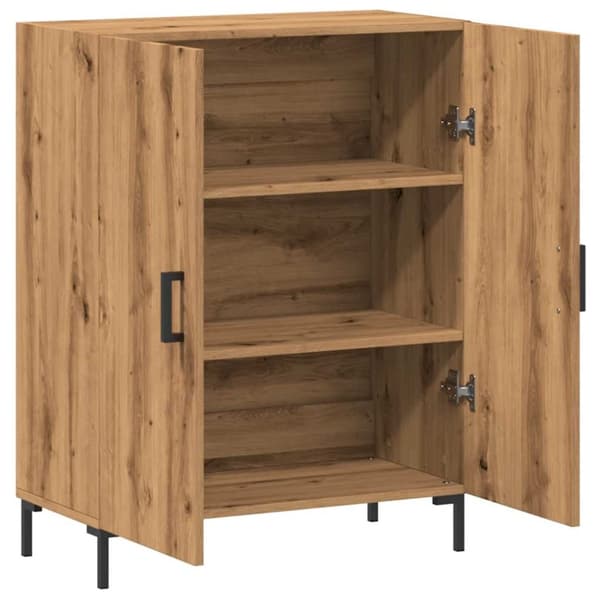 Skänk artisan ek 69,5x34x90 cm konstruerat trä