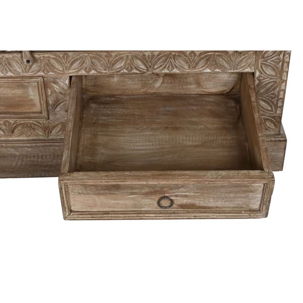 Skab Home ESPRIT Natur Teak 122 X 51 X 216 cm