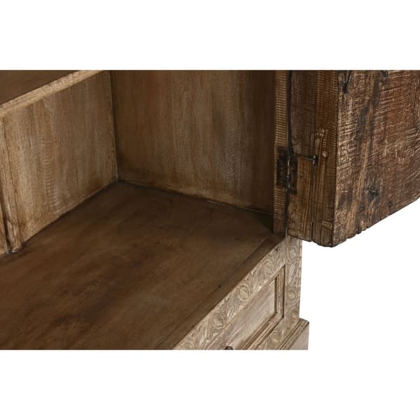 Skab Home ESPRIT Natur Teak 122 X 51 X 216 cm