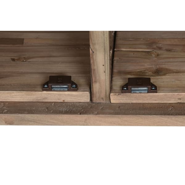 Skab Home ESPRIT Teak Kokosnød Fiber 85 X 40 X 185 cm