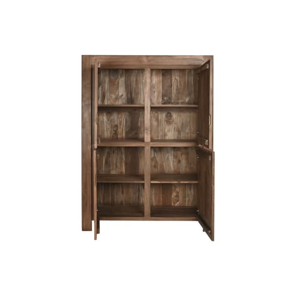 Skap Home ESPRIT Naturell Teak 130 X 45 X 180 cm