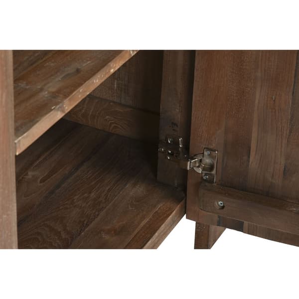 Skap Home ESPRIT Naturell Teak 130 X 45 X 180 cm
