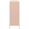 Pikkukuva 7 / 11: vidaXL Highboard Pinkki 101,5x39x103,5 cm Teräs