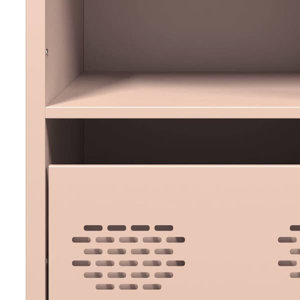 vidaXL Highboard Pinkki 101,5x39x103,5 cm Teräs
