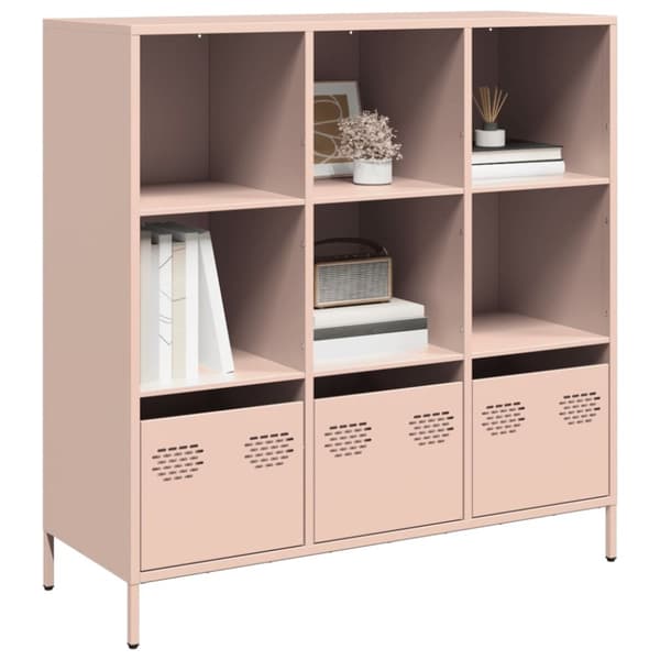 vidaXL Highboard Pinkki 101,5x39x103,5 cm Teräs
