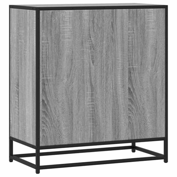 vidaXL Skjenk grå sonoma 68x35x76 cm konstruert tre