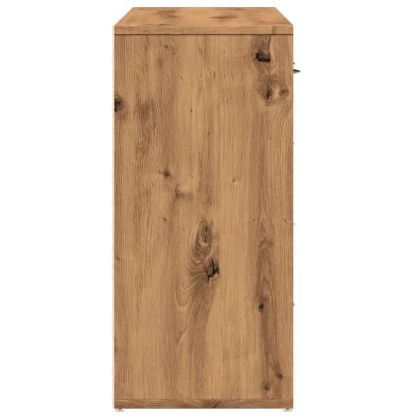 vidaXL skænk 88x30x64 cm konstrueret træ kunsteg