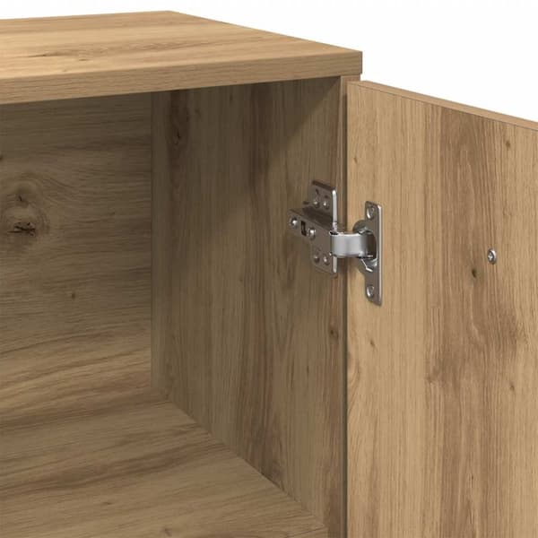 vidaXL skænk 88x30x64 cm konstrueret træ kunsteg
