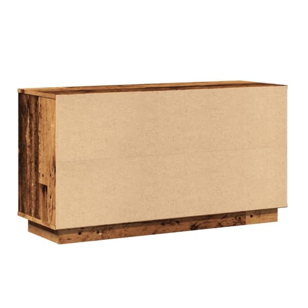 vidaXL Skjenk gammelt tre 102x35x55 cm konstruert tre